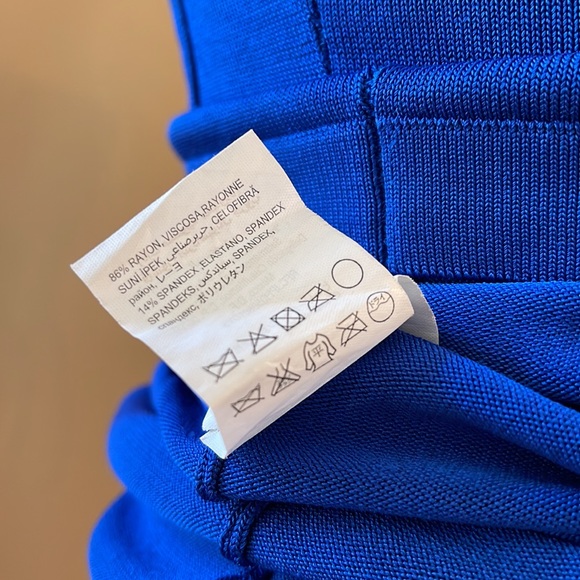 Bebe | Nautical Blue Bodycon Dress - Picture 14 of 15